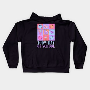 100 Days Of School Disco 100Th Day Of School Teacher Kids Hoodie